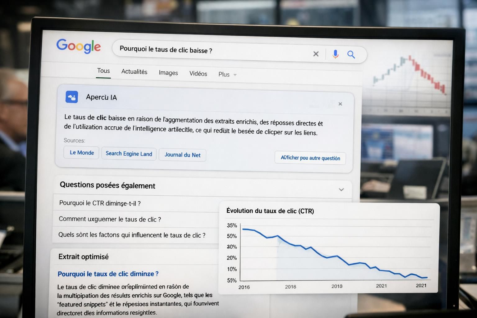 découvrez comment la montée des contenus « zéro clic » transforme les stratégies d’acquisition et les défis qu’elle pose aux professionnels du marketing digital.