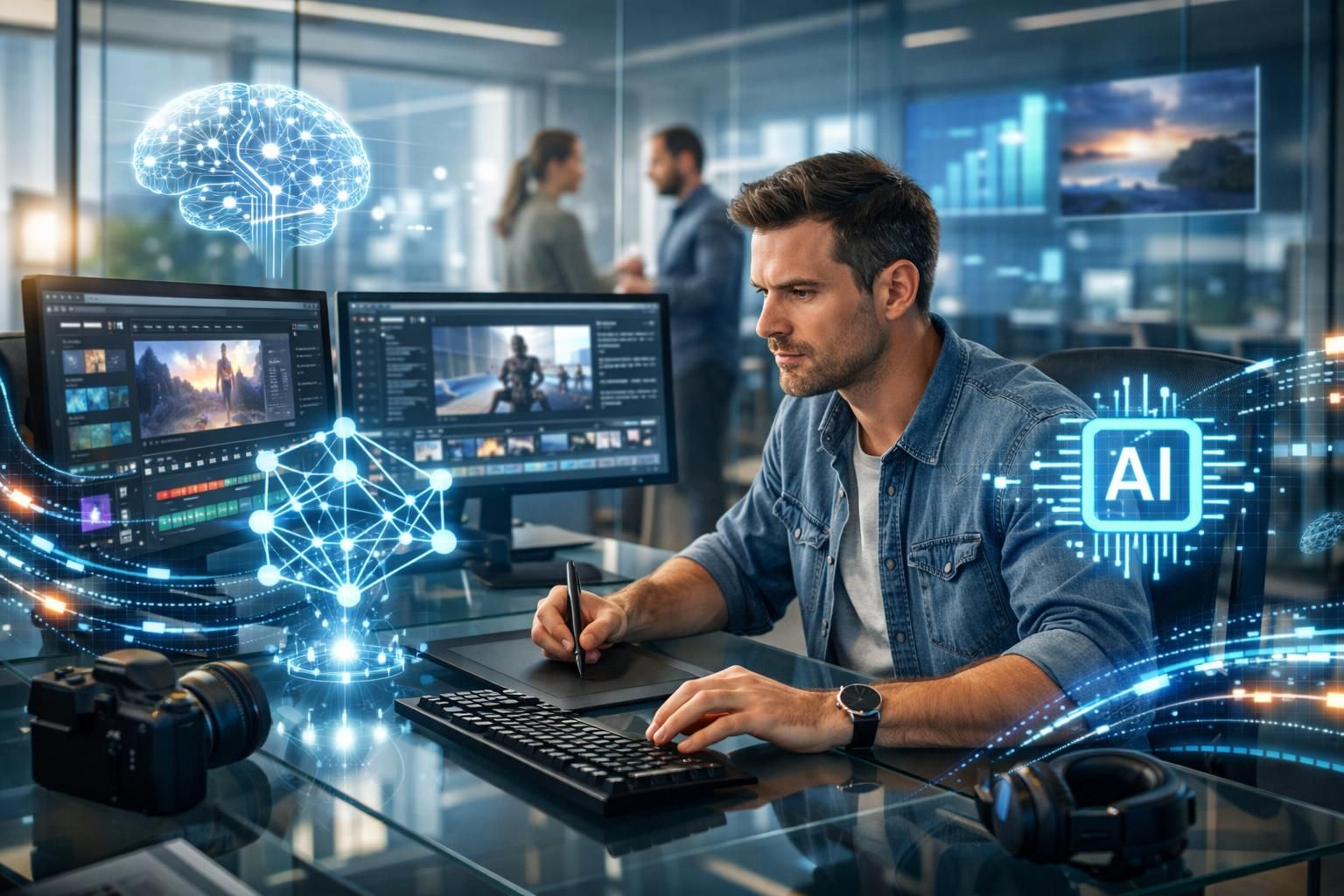 découvrez comment les médias révolutionnent leur approche face à l'explosion des contenus générés par l'ia, marquant l'entrée du web dans l'ère du contenu synthétique.