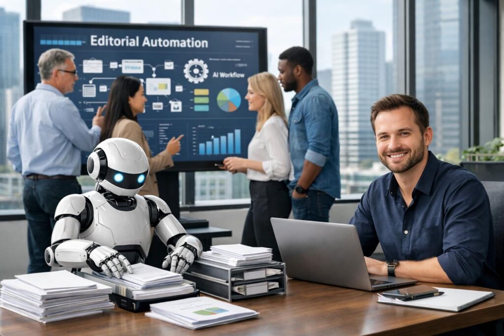 découvrez les raisons pour lesquelles certaines entreprises choisissent d'automatiser une partie de leur production éditoriale pour gagner en efficacité, réduire les coûts et améliorer la qualité de leurs contenus.